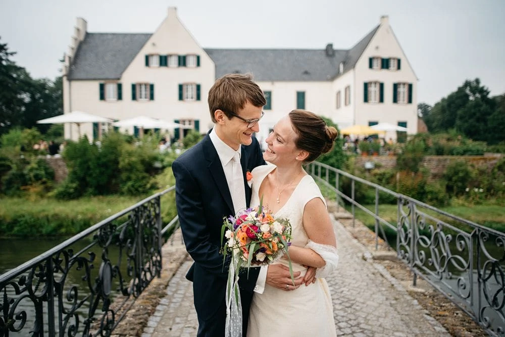 Hochzeitsfotos in der Burg Heimerzheim