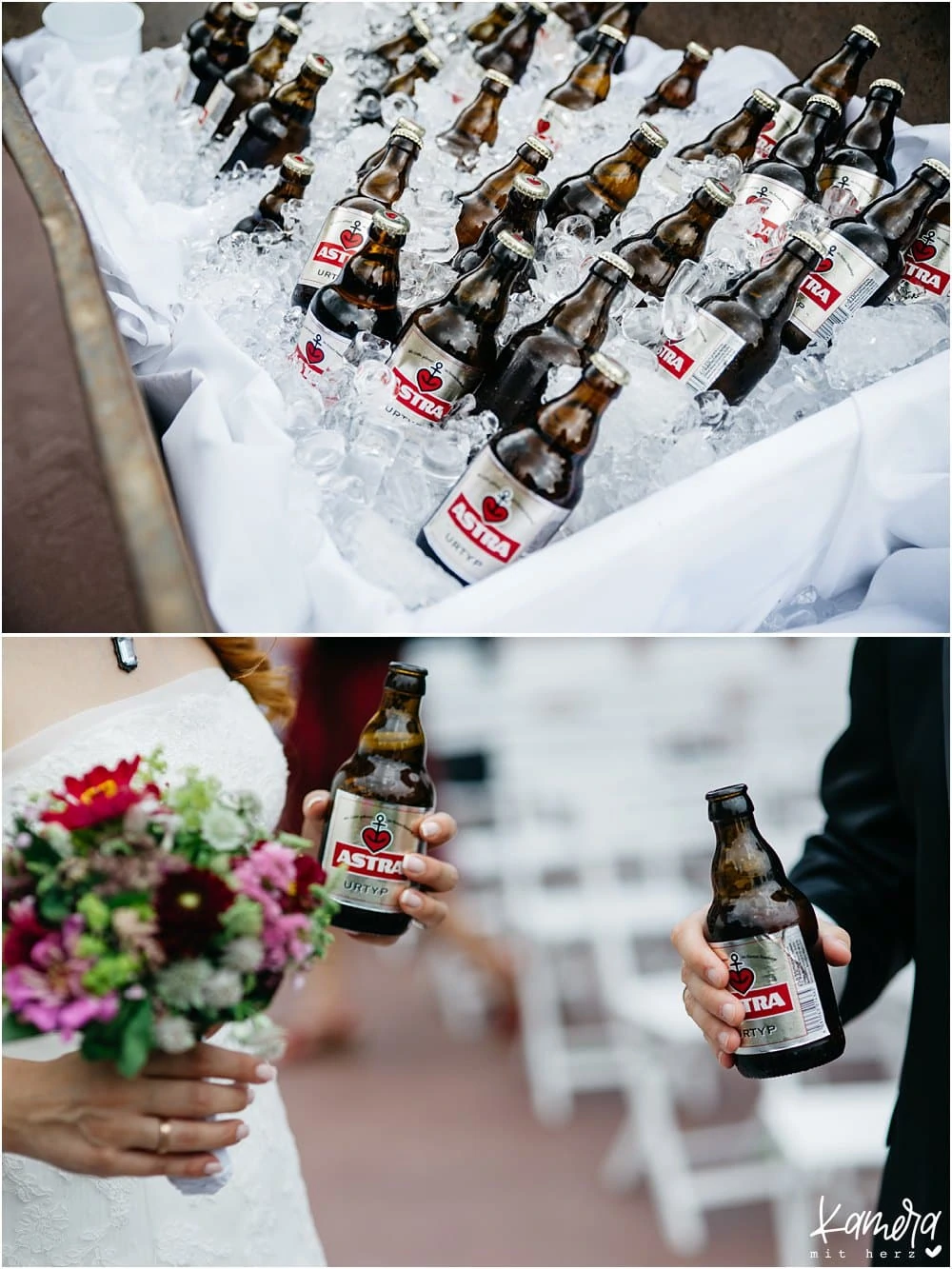 Bierempfang Hochzeit