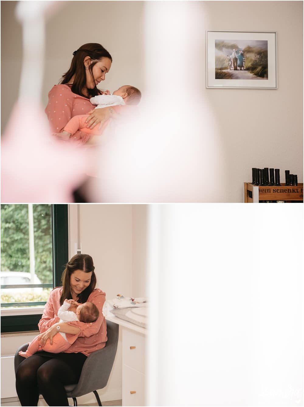 Homestory Mama und Baby