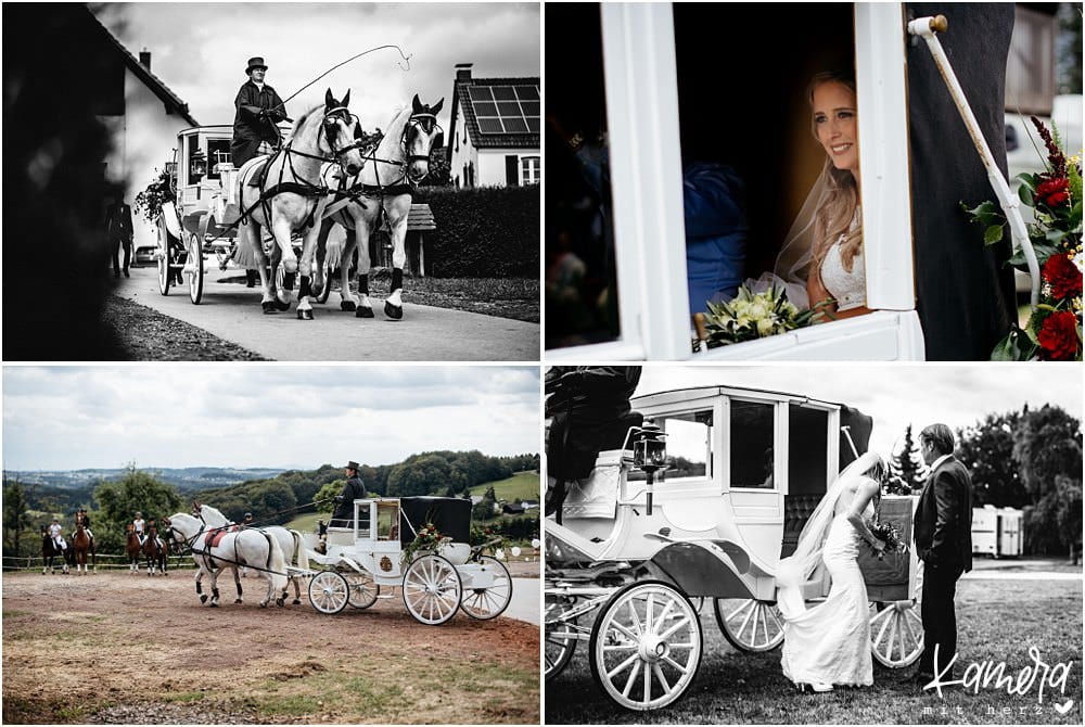 Pferdekutsche Hochzeit