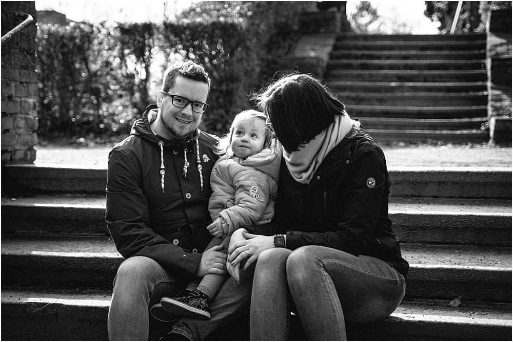 Familienshooting im Winter