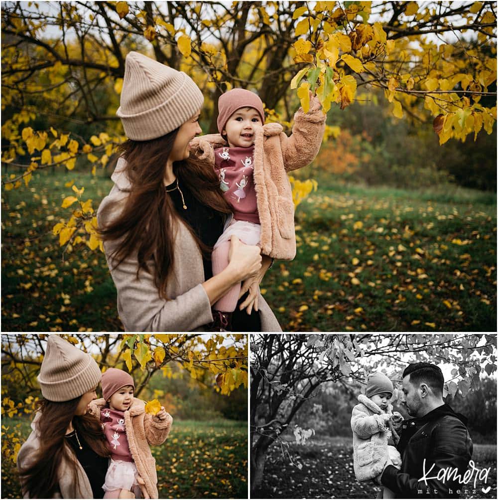 Familienfotos im Herbst in Köln