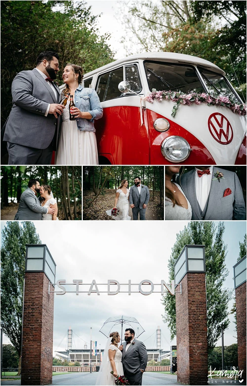 Hochzeit im Kastanienhof in Köln - Fotoshooting