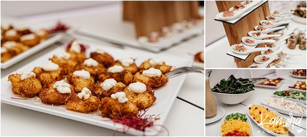 Hochzeit im Kastanienhof in Köln - Buffet