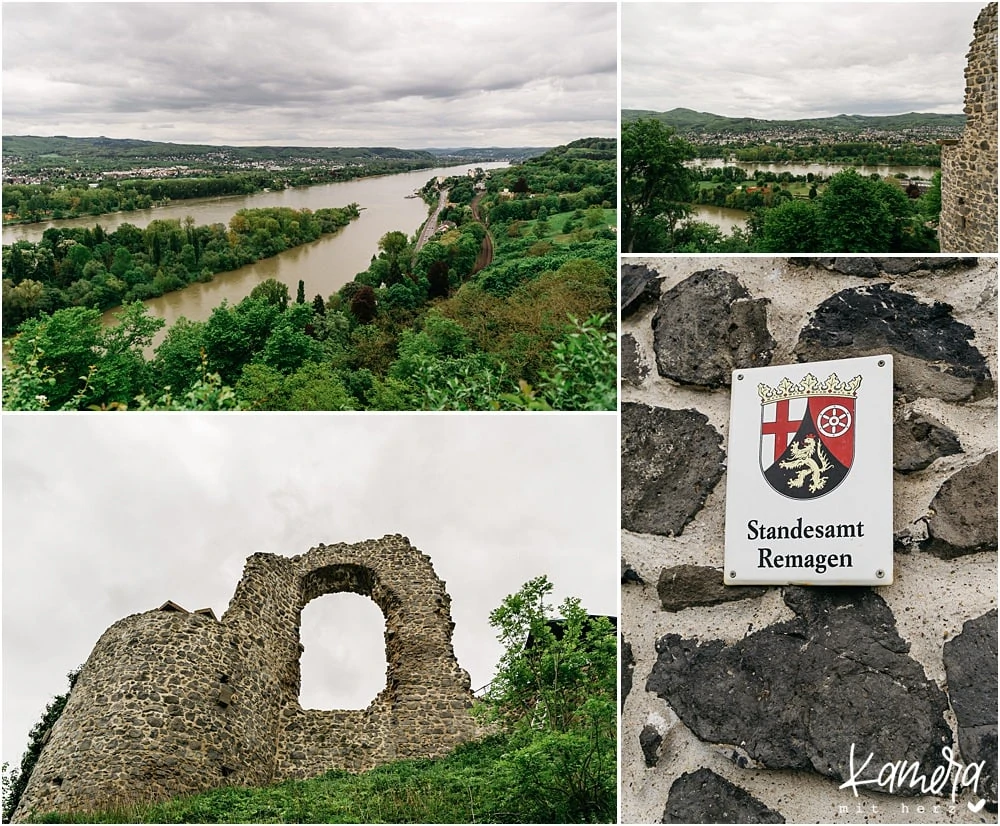 Hochzeitslocation und Standesamt Rolandsbogen in Remagen bei Bonn