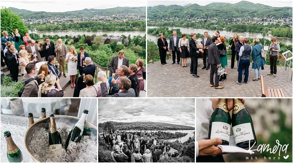Hochzeitslocation und Standesamt Rolandsbogen in Remagen bei Bonn
