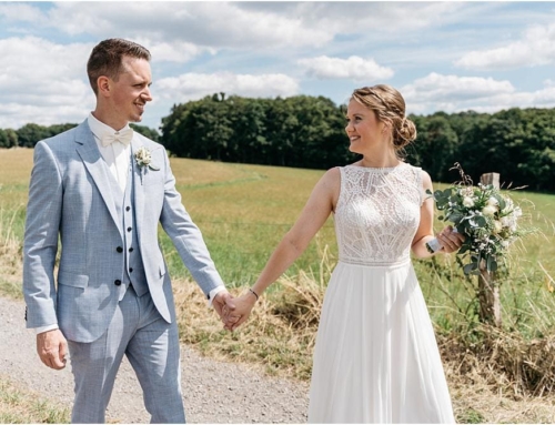 Ländliche Gartenhochzeit mit freier Trauung im Bergischen Land