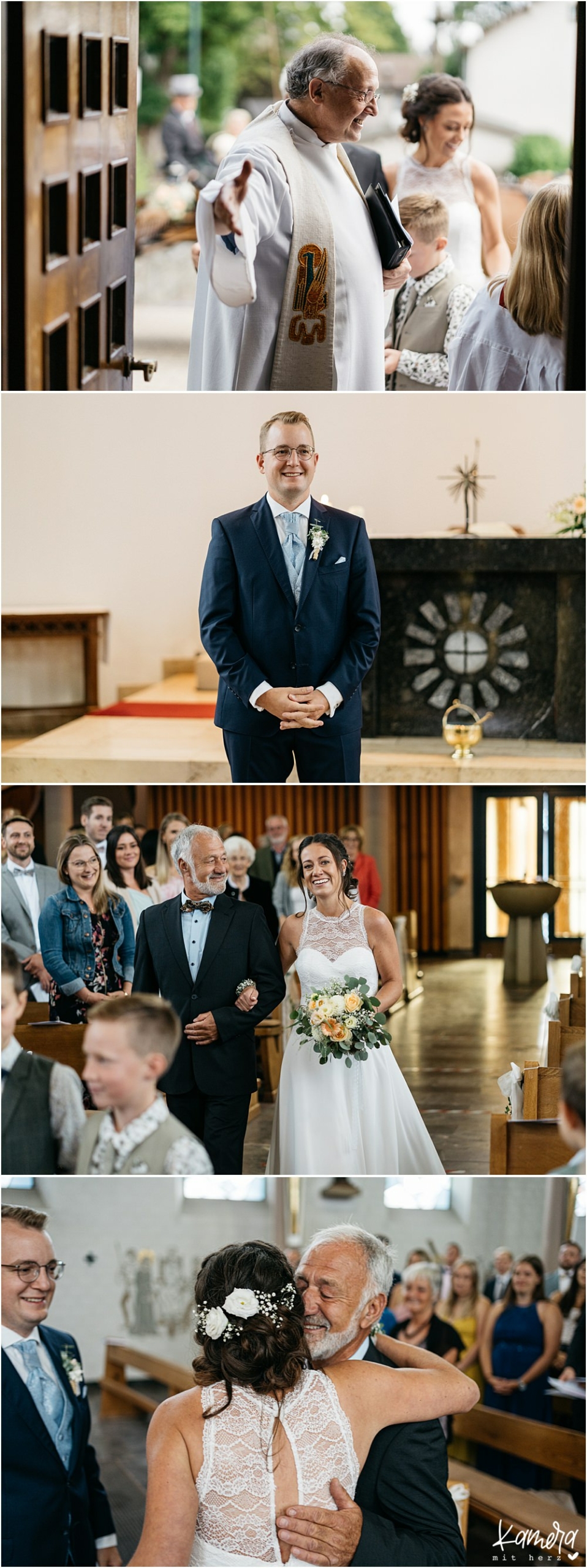 Einzug der Braut in die Kirche