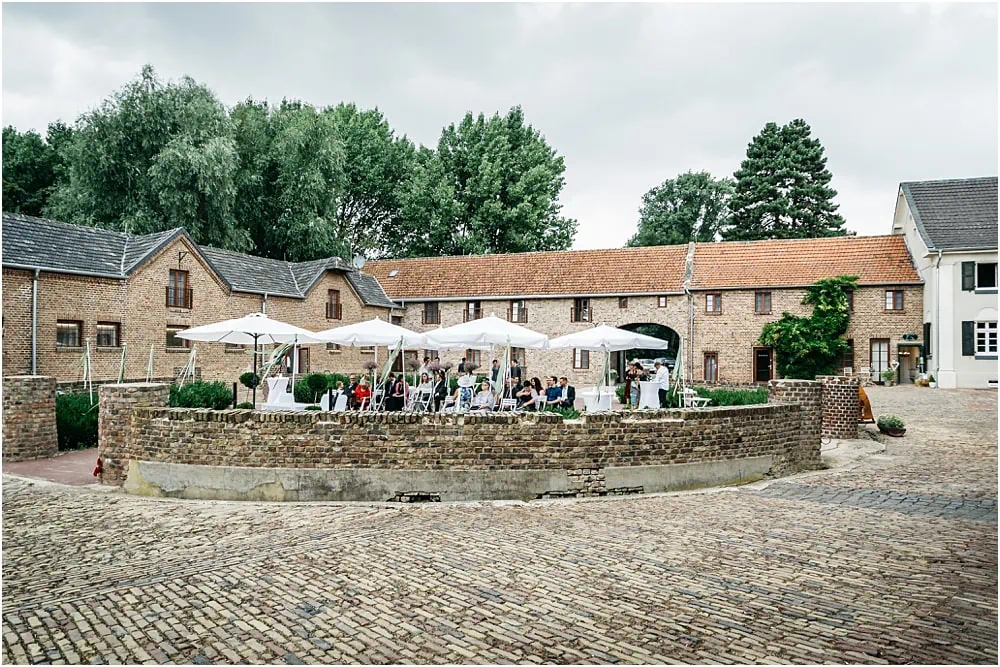 Hochzeit Gut Hohenholz draußen