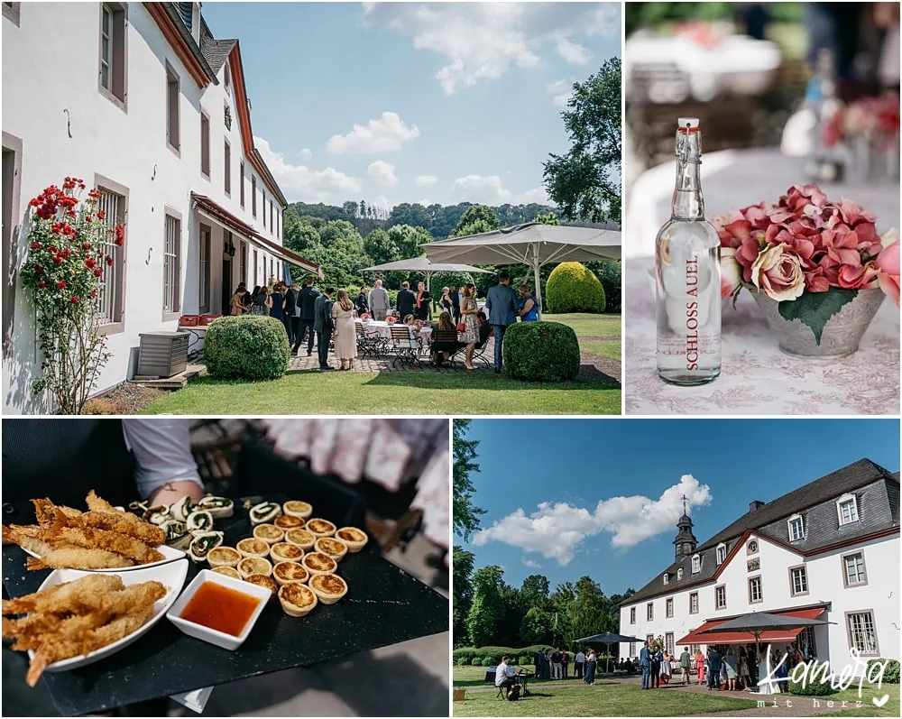 Sektempfang Schloss Auel