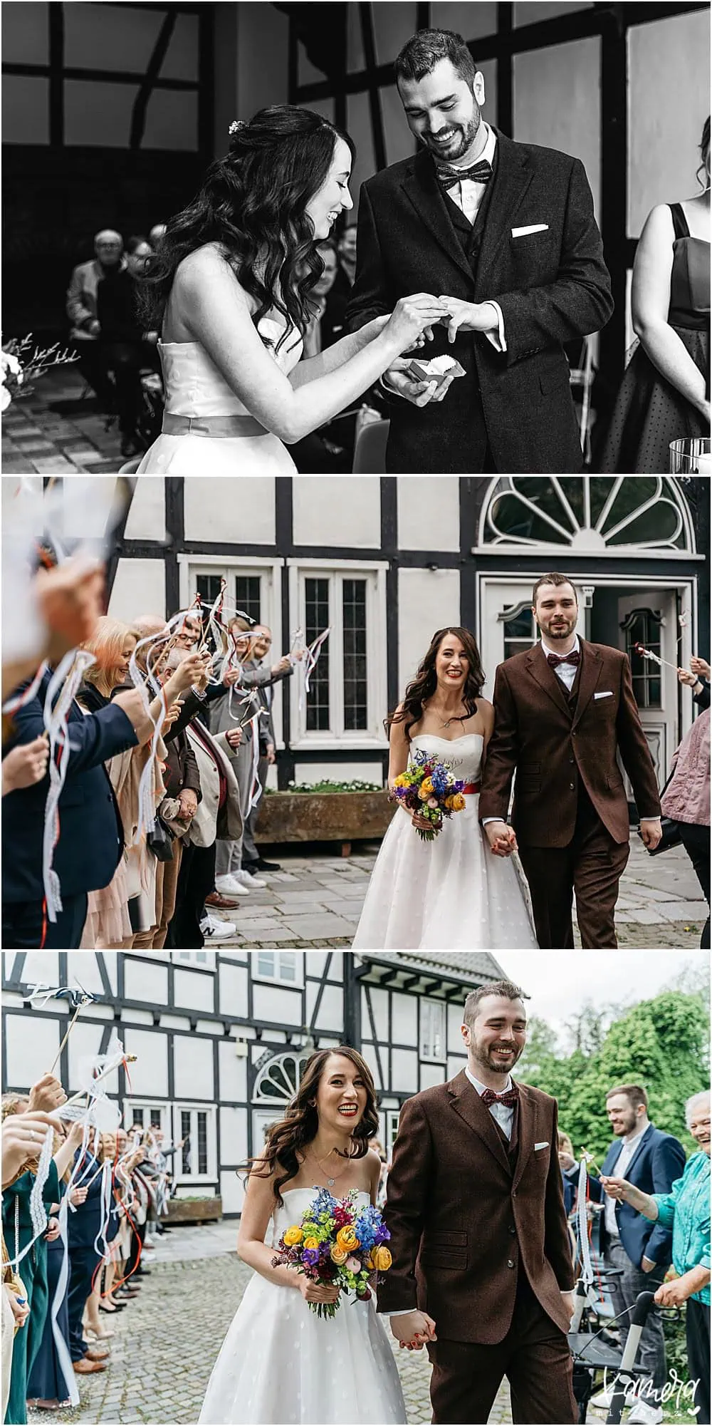 Hochzeit feiern - Fotos im Gut Hungenbach - Standesamtliche Hochzeit