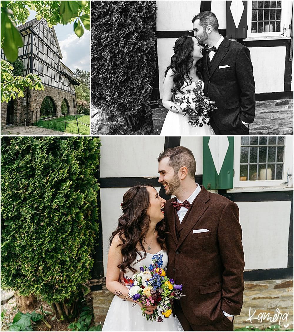 Hochzeit feiern - Fotos im Gut Hungenbach - Paarshooting