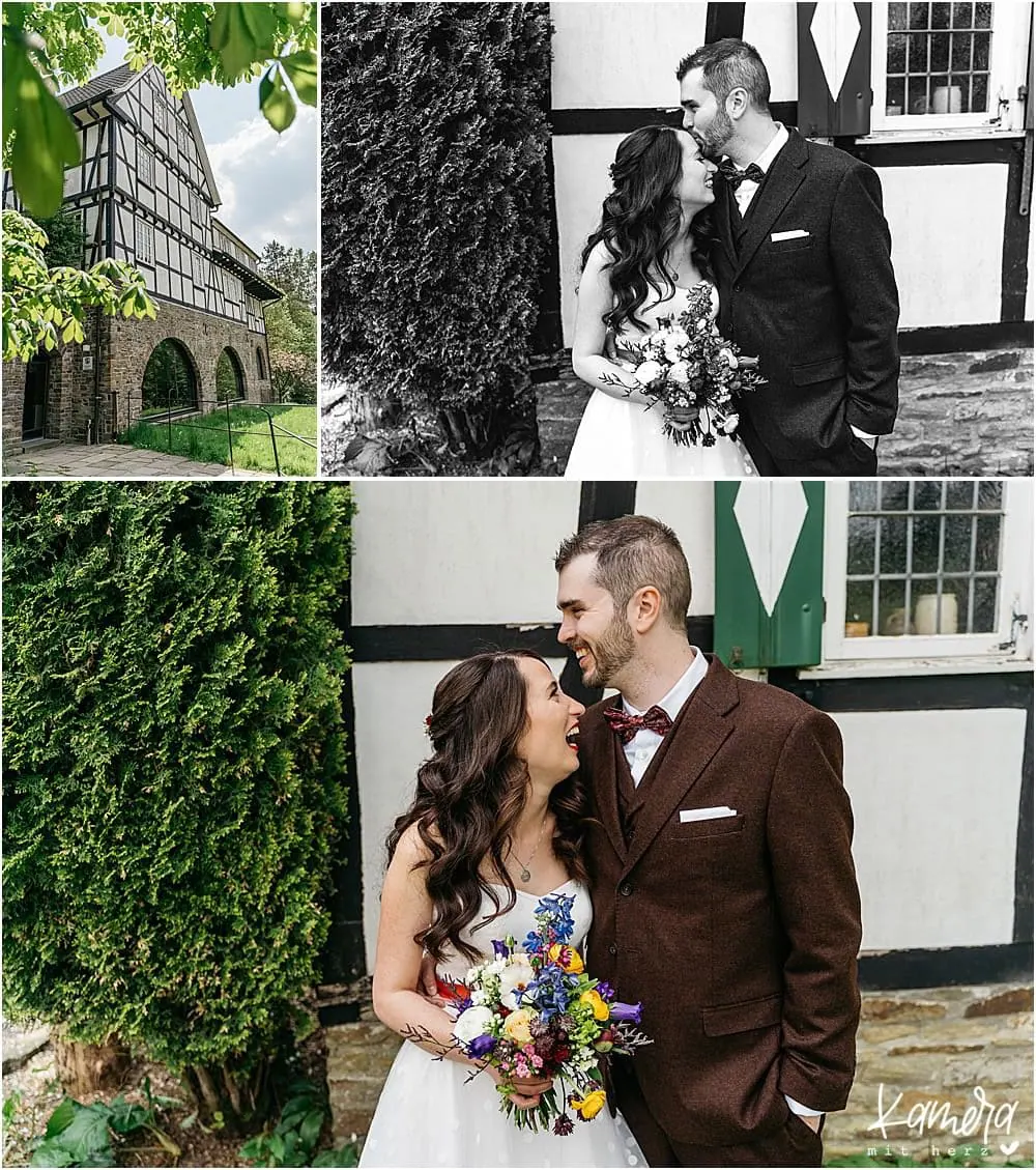 Hochzeit feiern - Fotos im Gut Hungenbach - Paarshooting