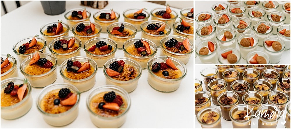 Hochzeitsfotos im Herrenhaus Buchholz - Dessert