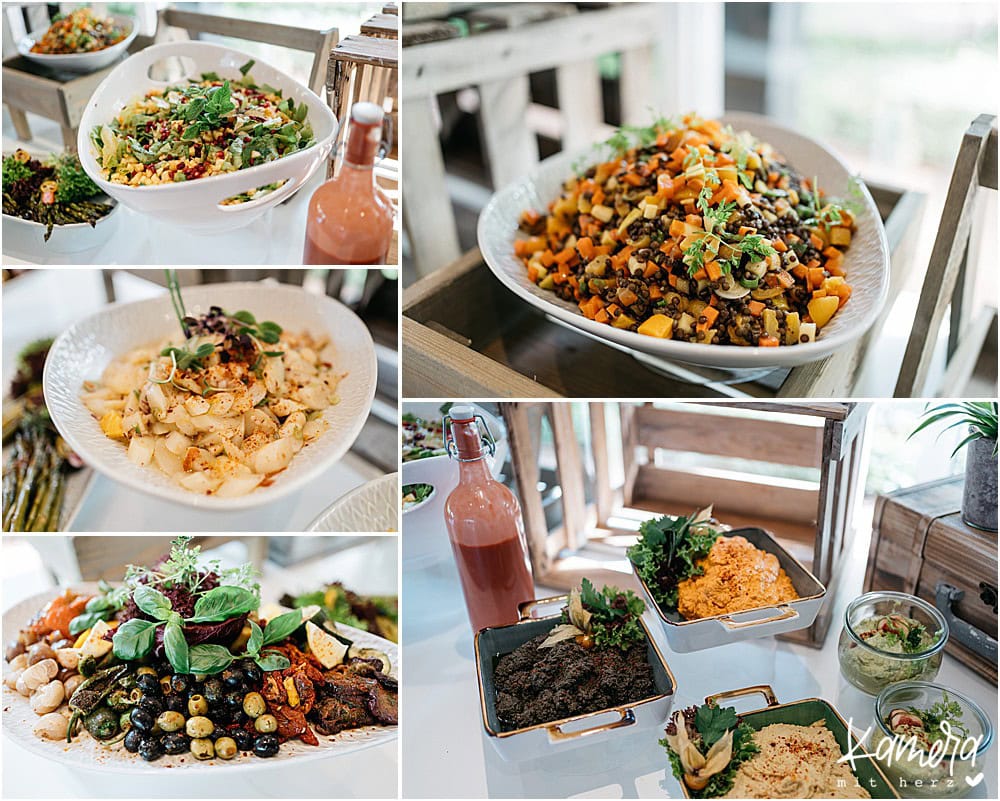 Hochzeitsfotos im Herrenhaus Buchholz - Buffet