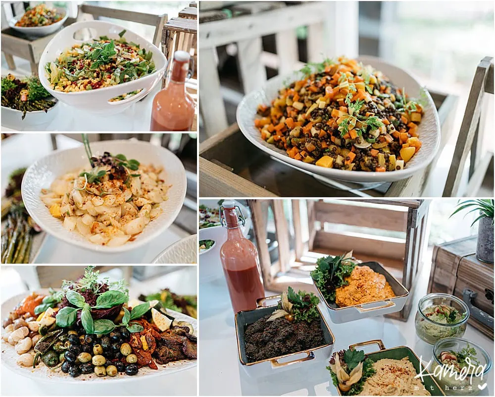 Hochzeitsfotos im Herrenhaus Buchholz - Buffet