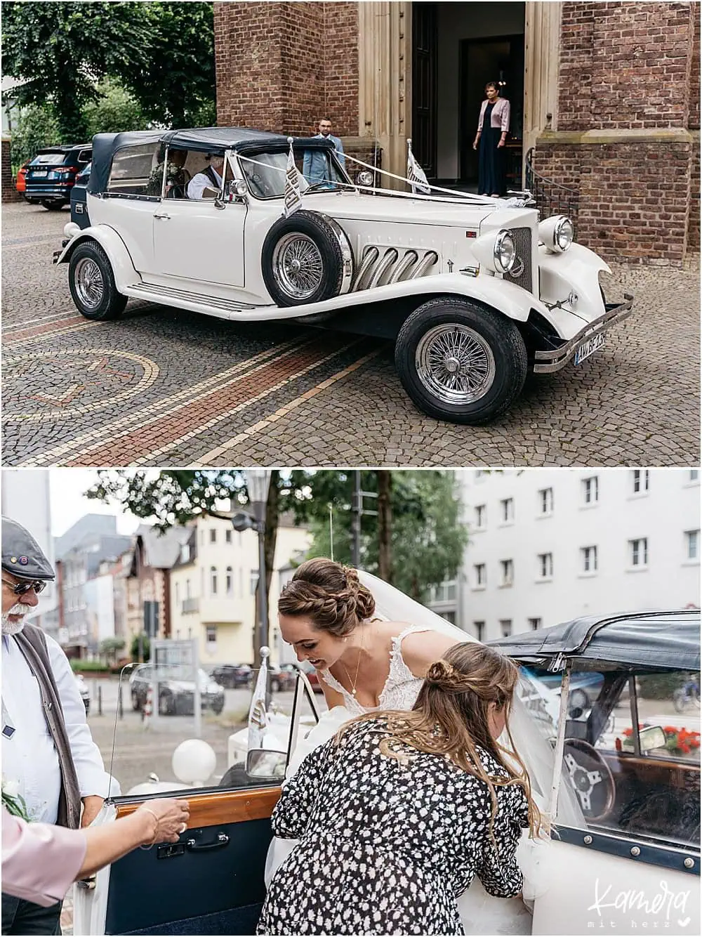 Oldtimer als Brautauto