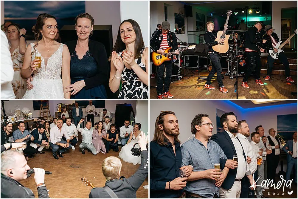 Domstadtbande auf Hochzeit in Köln