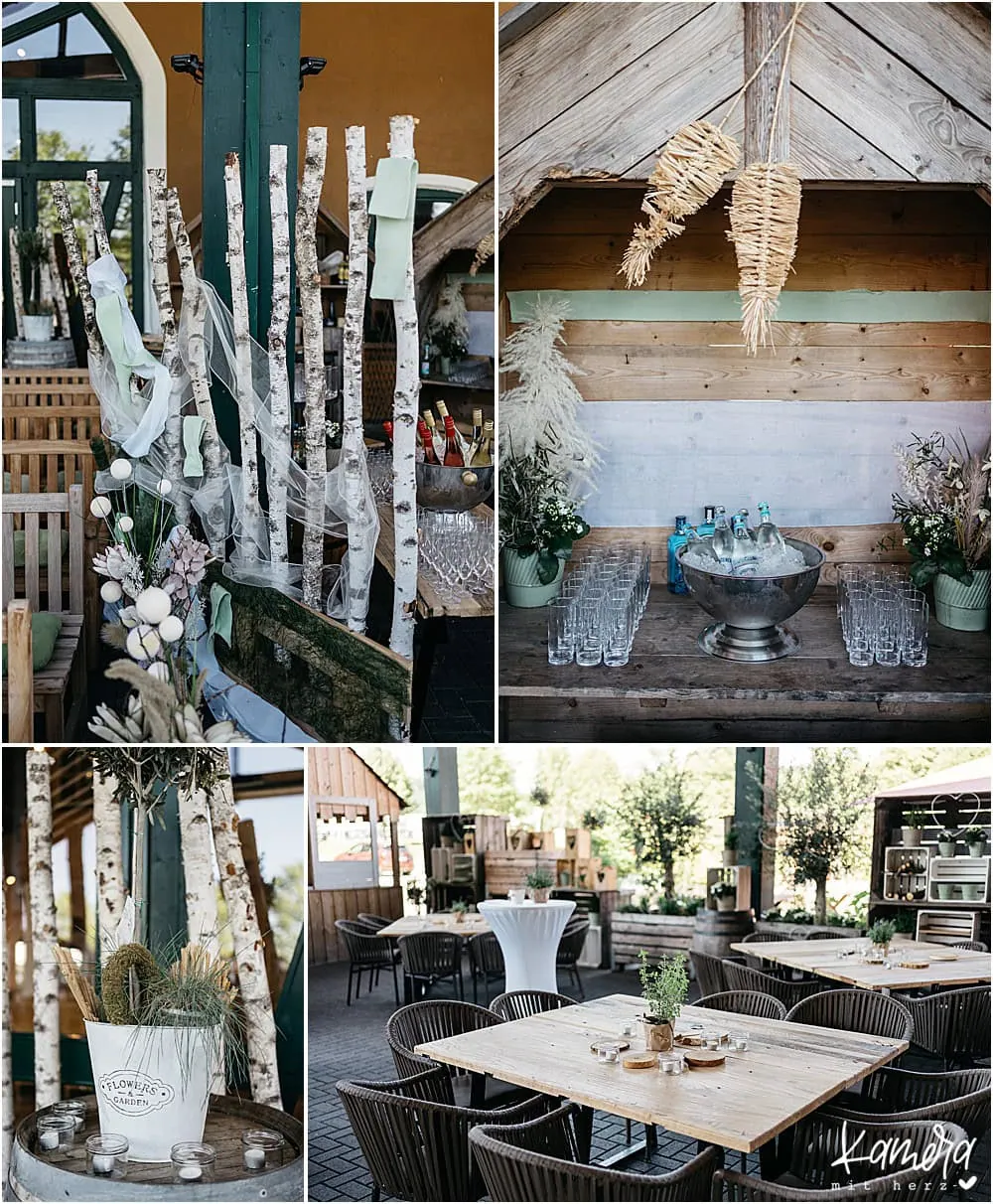 Hochzeit im Krewelshof in Lohmar - Hochzeitsfotograf - Hofcafé