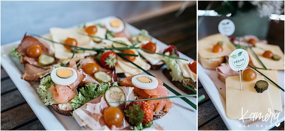 Hochzeit im Krewelshof in Lohmar - Hochzeitsfotograf - Snacks