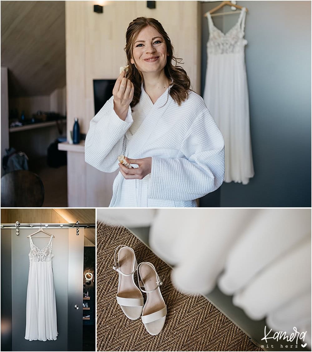 Eindrücke vom Getting ready im schönen Schloss Auel