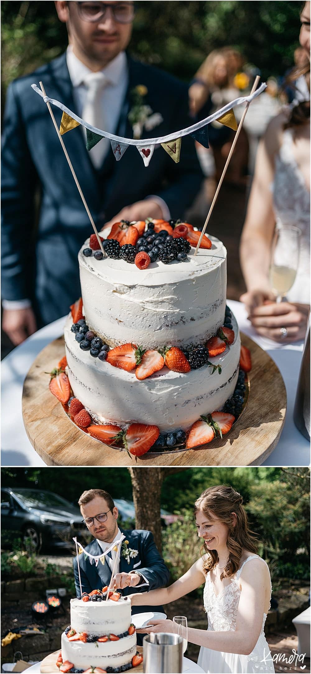 Hochzeitstorte von Pennycakes