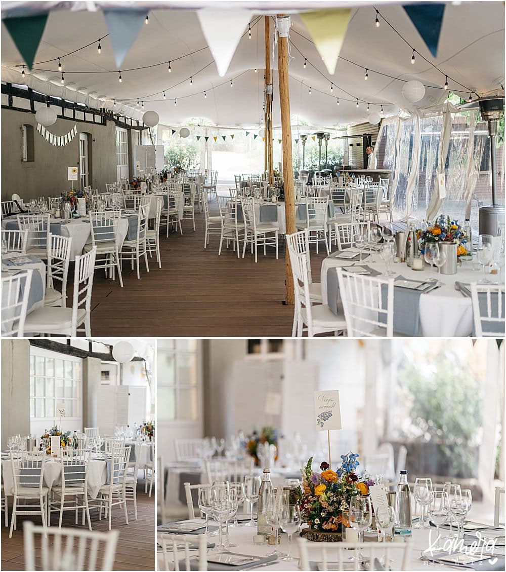 Hochzeit im Zelt der Kupfersiefer Mühle