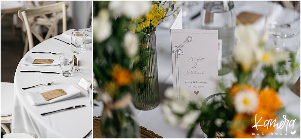 Hochzeitsdekoration Lokschuppen Düsseldorf