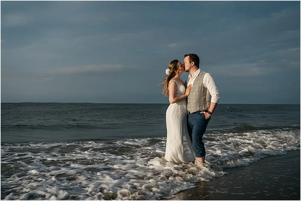 After Wedding Shooting auf Texel