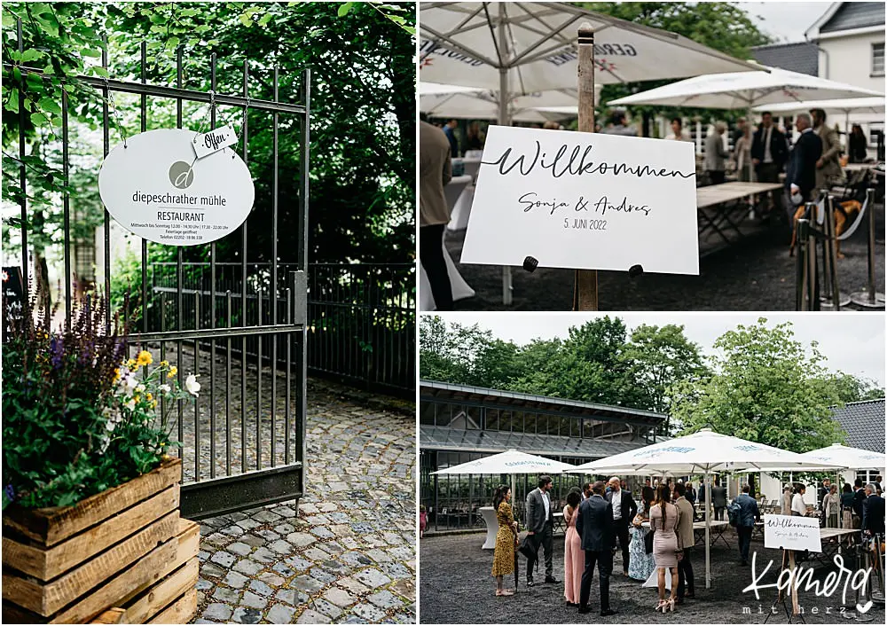 Hochzeitslocation Diepeschrather Mühle in Bergisch Gladbach