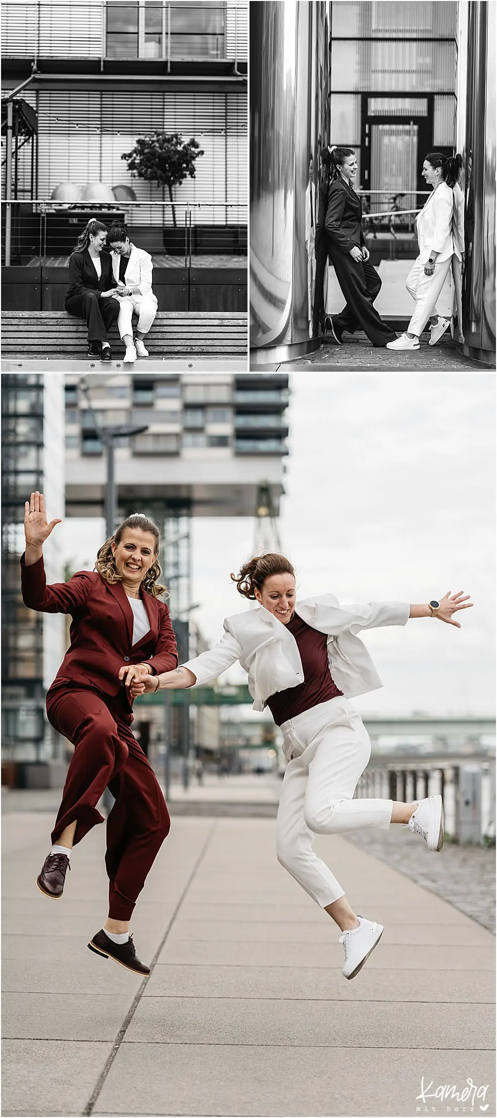 Brautpaarshooting am Rheinauhafen Köln