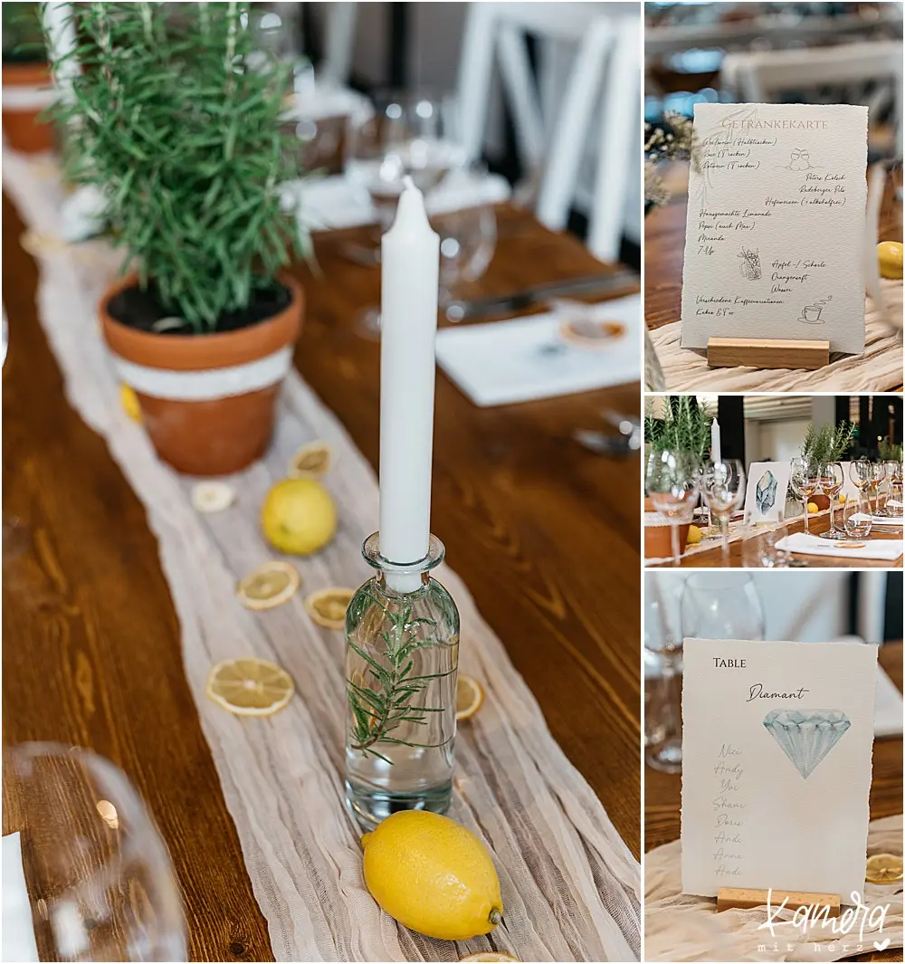 Hochzeit Tischdekoration Ideen