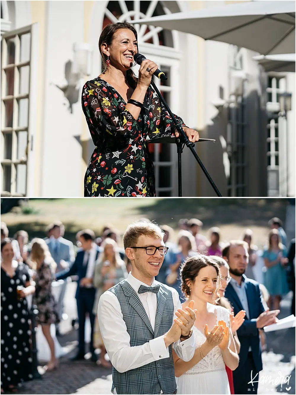 Sektempfang in der Redoute