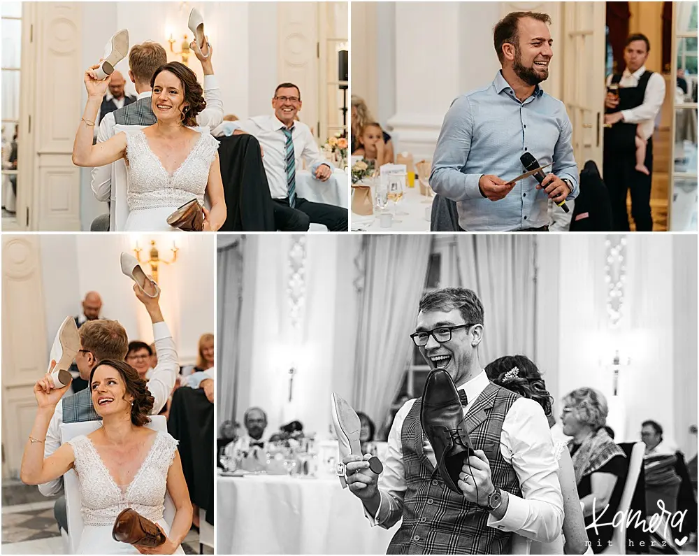 Spiele bei der Hochzeitsfeier in der Redoute Bonn