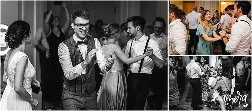 Hochzeitsparty in der Redoute Bonn